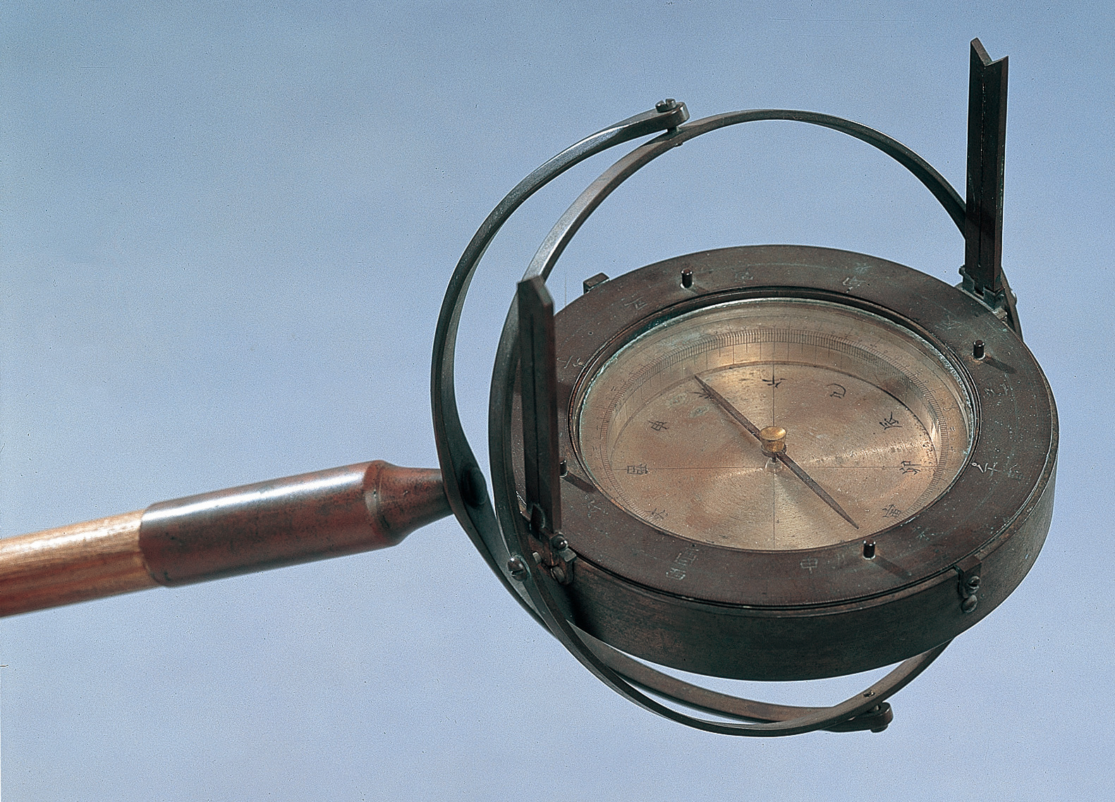 Staff compass used in Ino Tadataka's survey